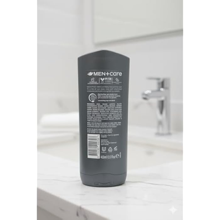 Dove Man Care Buddy Face Hair Eucalyptus Mint 400Ml - Image 2